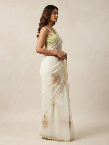 Ranas Sequine & Cutdana Work Saree