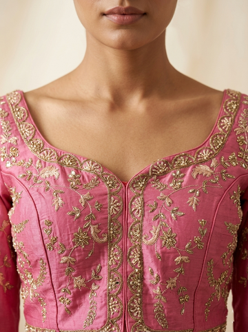 Ranas Pink Color Designer Lehenga