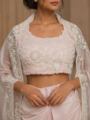 Ranas Contemporary Draped Indo-Western Dress
