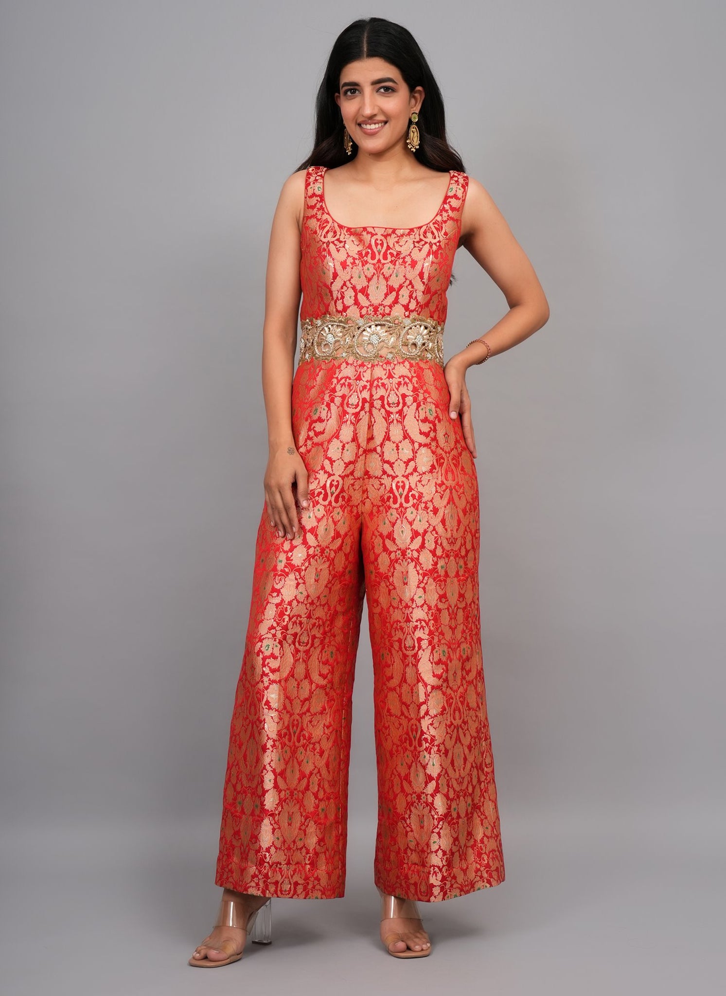 Ranas Banarsi Brocade Jumpsuit
