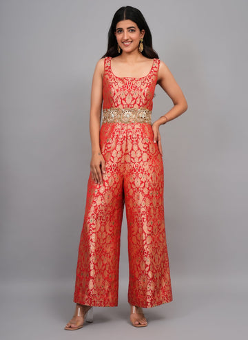 Ranas Banarsi Brocade Jumpsuit