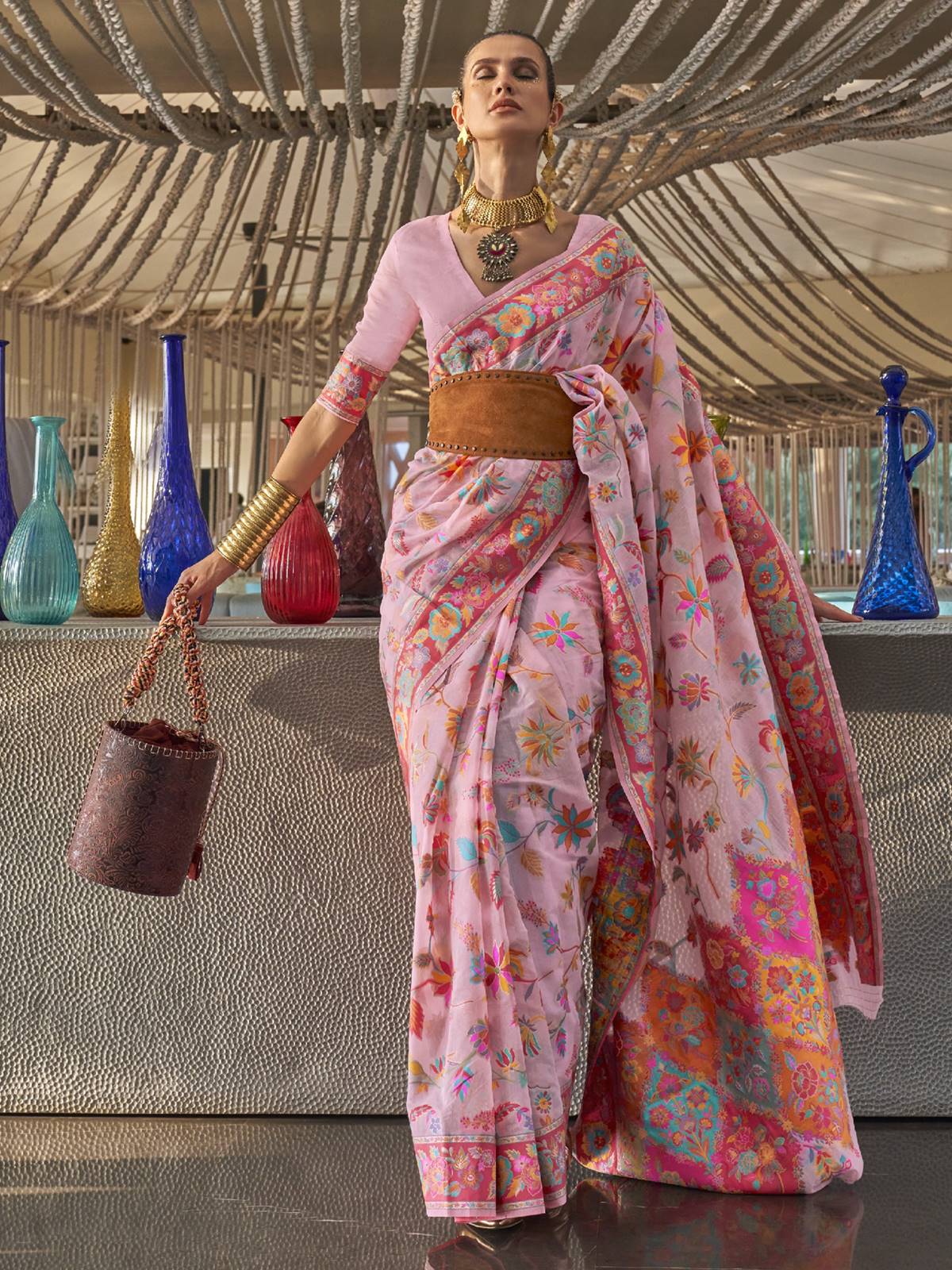 Ranas Handloom Weaving Saree