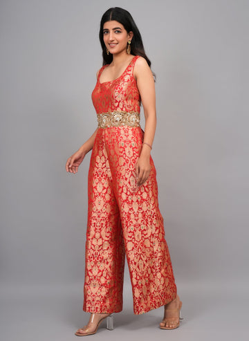 Ranas Banarsi Brocade Jumpsuit