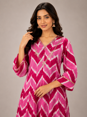 Ranas Rani & Pink Leheriya designer Suit