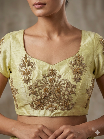 Ranas Light lemon Color Yellow Designer Lehenga