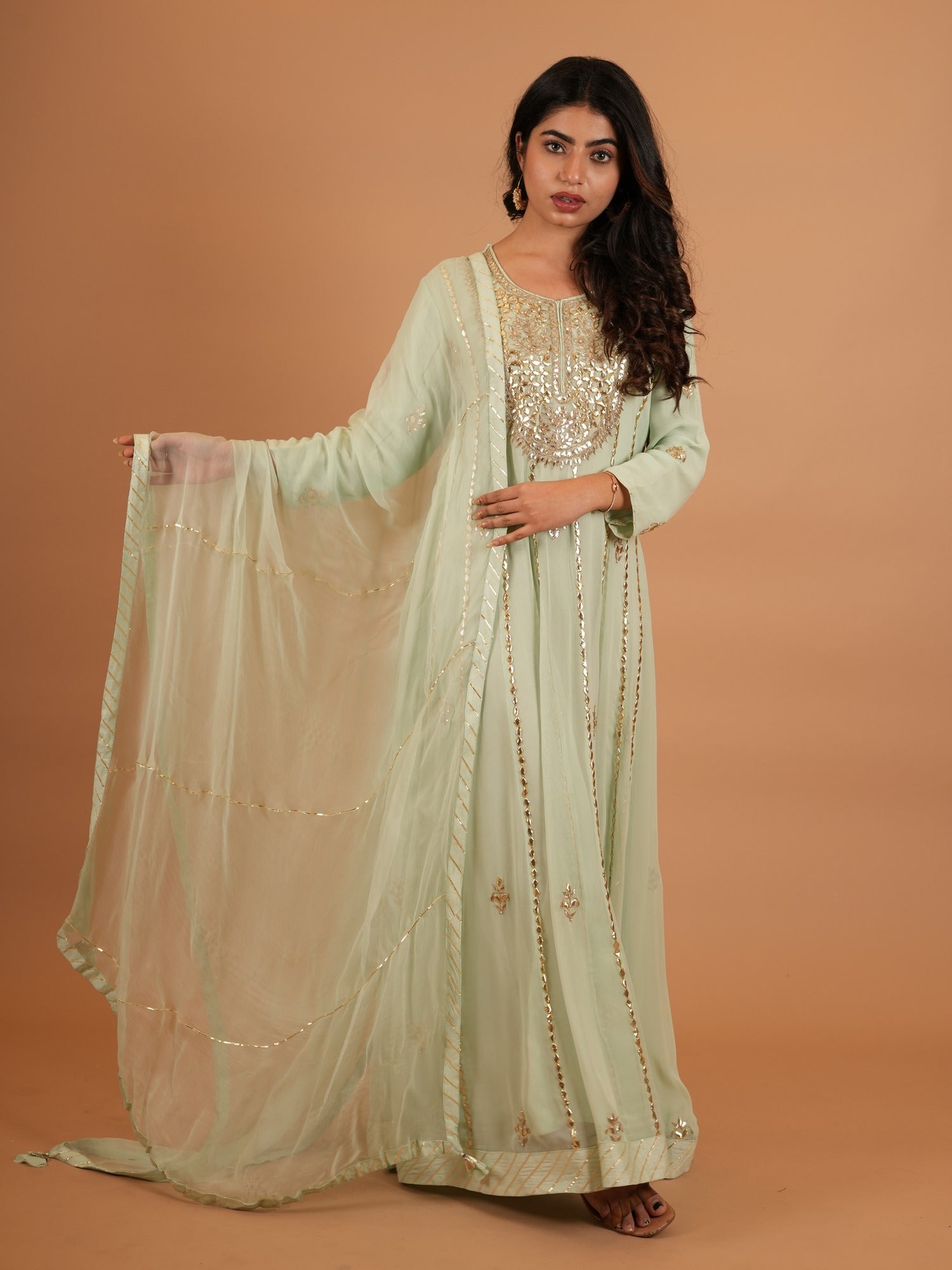 Ranas Designer Two Piece Anarkali Suit