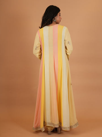 Ranas Multi Color Anarkali Suit