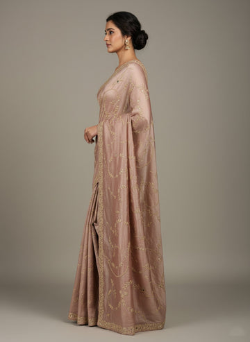 Ranas Gota Patti & Marori Work Saree