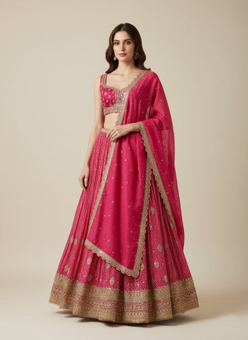 Ranas Aari & Sequine Work Lehenga