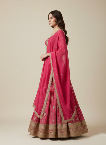 Ranas Aari & Sequine Work Lehenga