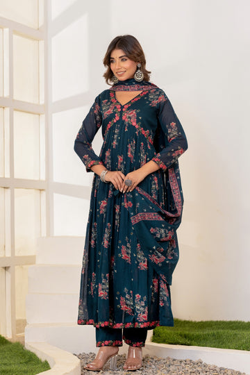 Ranas Resham Work Suit Set