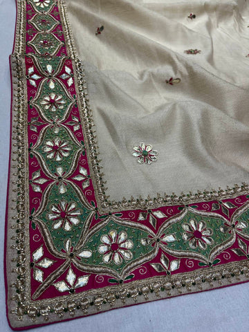 Ranas Gota Patti Work Saree