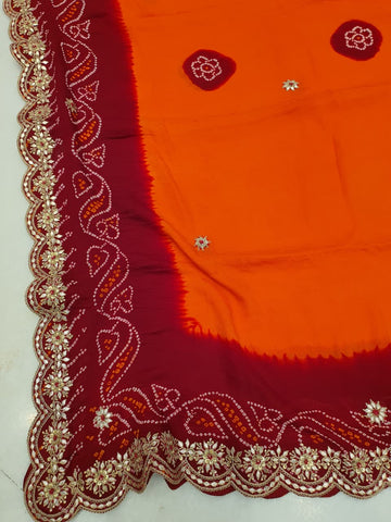 Ranas Gota Patti Pile Ki Chunri | Elegant Rajasthani Dupatta