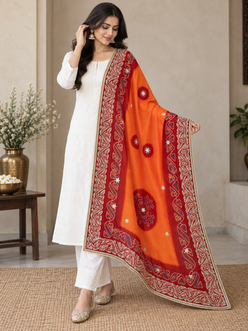 Ranas Designer Gota Patti Pile Ki Chunri | Ethnic Festive Wear