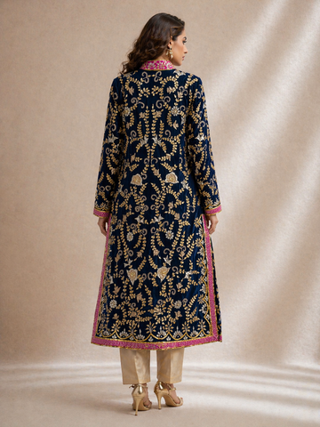 Ranas Blue Velvet Jacket