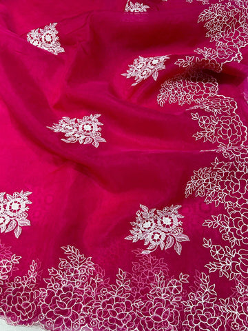 Ranas Rani Color Organza Saree