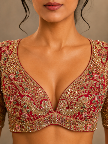 Ranas Royal Red  Lehenga for Bridal