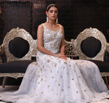 Ranas Grey Color Gown