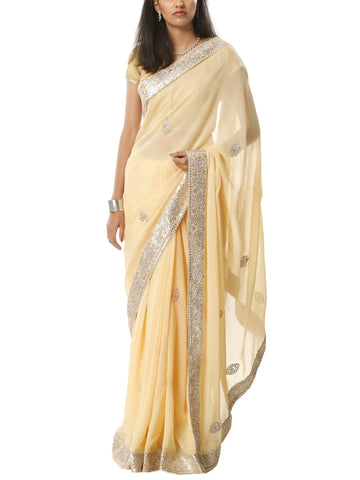 Ranas Gota Patti Faux Georgette Saree