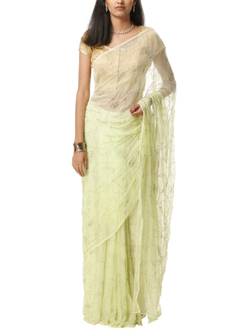 Ranas Pista Chiffon Saree