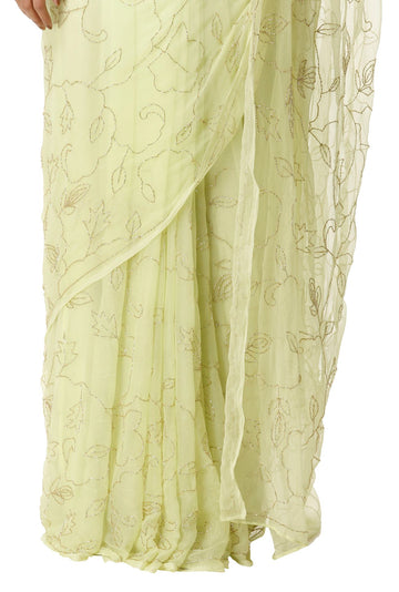 Ranas Pista Chiffon Saree