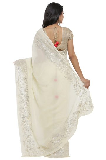 Ranas Sikia Gota Georgette Saree