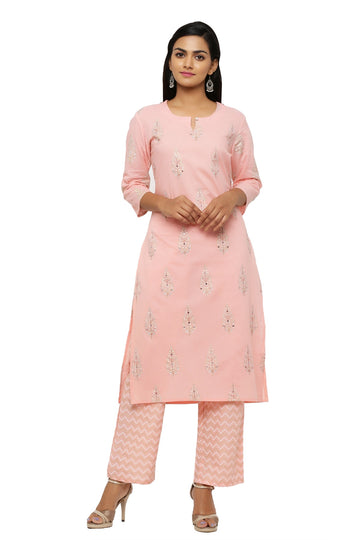 Ranas Peach Kurti
