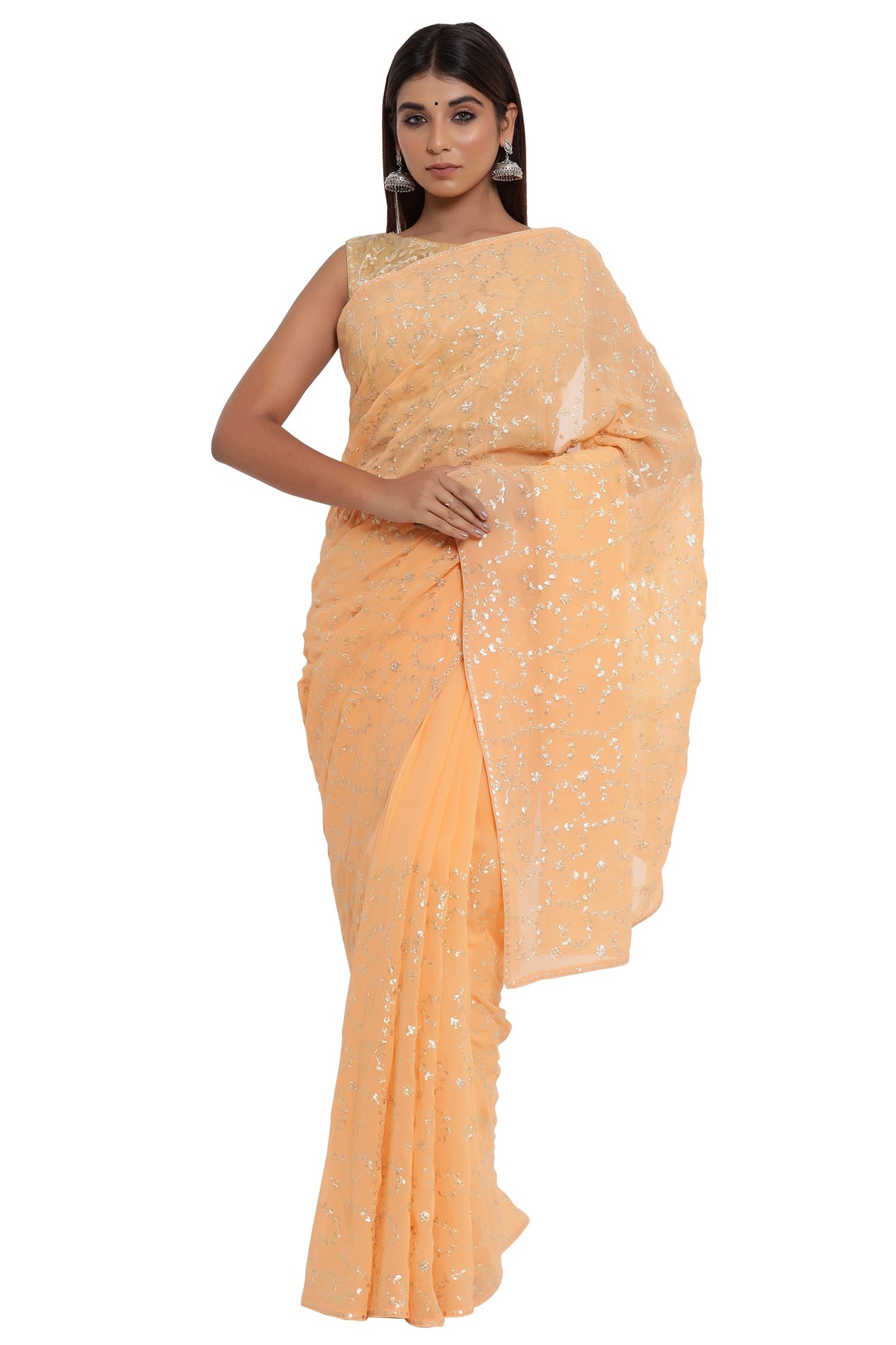 Ranas Pitta Work Saree