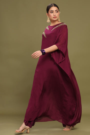 Ranas Purple Color Designer Kurti