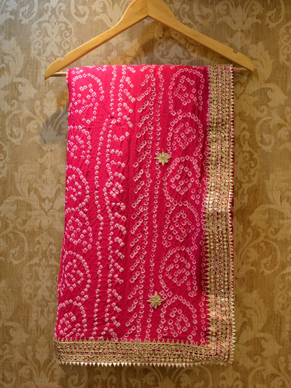 Ranas Bandhej Saree