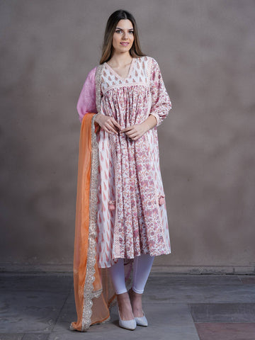 Ranas Block Print  Kurti